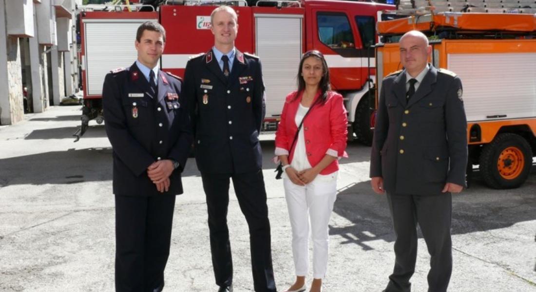  Двама служители на Пожарната служба на гр. Зул гостуваха на ОУ “ПБЗН” – Смолян
