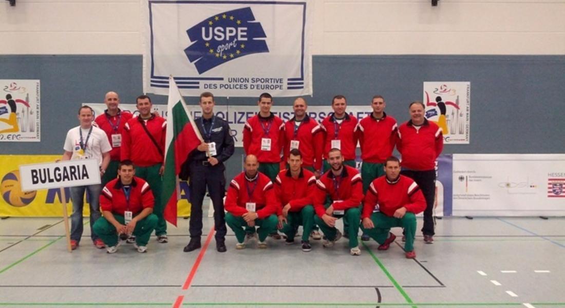 Българските полицаи са европейски шампиони по волейбол