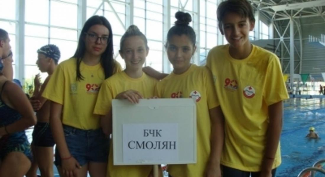 14 – годишната Мая Кисьова от Смолян вицешампион на България във водното спасяване   