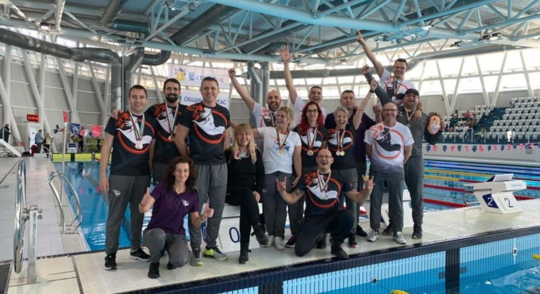 Плувен клуб „Родопа Смолян“ - Ветерани завоюва 26 медала на международен турнир по плуване Мастърс Бургас