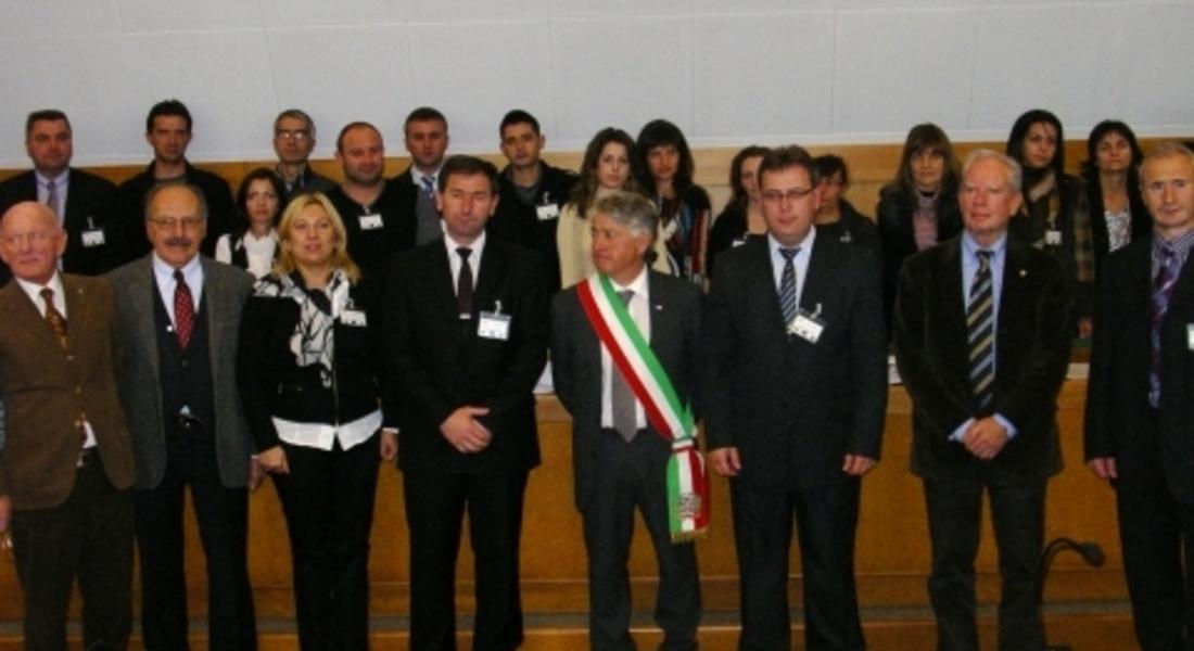 Екип от общините Мадан и Рудозем бе на работно посещение в община Чиватела ди Романя -Италия 