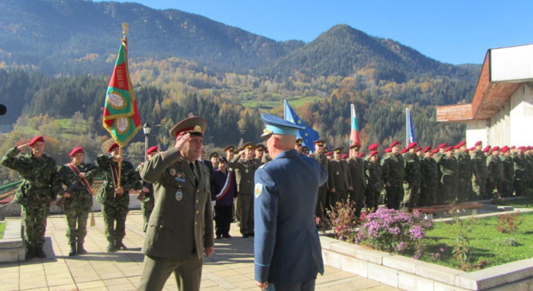  Алпийският  батальон тържествено отбеляза  80 години от дислоцирането на 21 Средногорски полк в Смолян