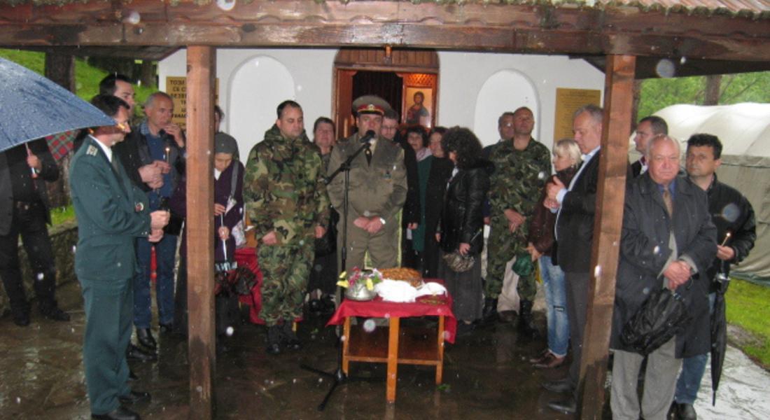 Алпийския батальон отбелязва с литургия и курбан храмовия празник ''Св.св. Константин и Елена''
