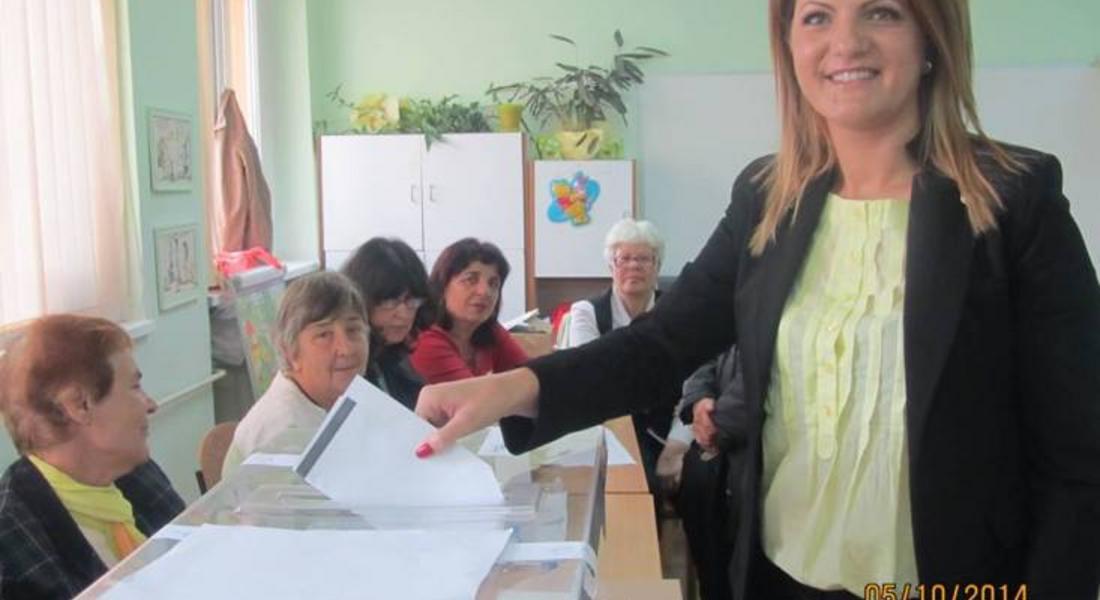  Елисавета Кехайова: Гласувах за успешна реализация на младите хора