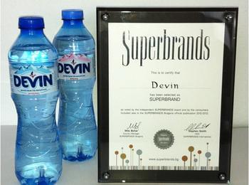   ДЕВИН–единствената българска марка за бързооборотни стоки в ТОП 20 на престижната световна класация Superbrands
