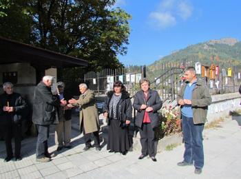 Дора Янкова присъства на освещаването на новопостроена чешма до гробищен парк „Беклийца“ 