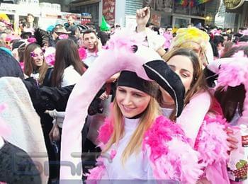 Карнавалните дни в Ксанти достигнаха днес кулминацията си