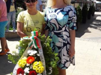  ПП ГЕРБ поднесе венци пред паметника на Христо Ботев в Смолян 