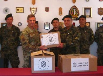 101-ви алпийски полк – Смолян получи дарение от планинско оборудване