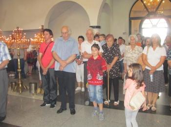   Храмов празник, за осма година,  отбеляза катедралата „Висарион Смоленски”