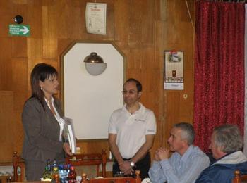 Депутатът от ГЕРБ д-р Дариткова получи грамота от Българска асоциация „Диабет"