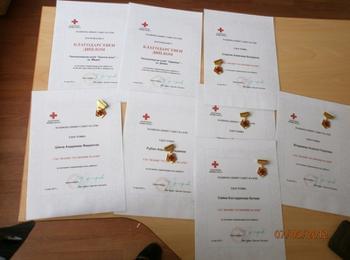 По повод „Международния ден на Червения кръст" наградиха членове и доброволци на БЧК-Смолян