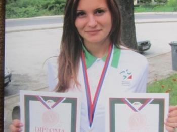 Виктория Бойкова спечели златен медал на Балканското първенство по ориентирате