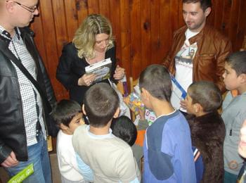 Ръководството на младежкото КНСБ посети Дома за деца в с. Широка лъка