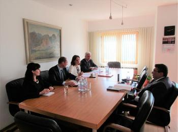 Областният управител проведе информационна среща с ръководството на ЕВН