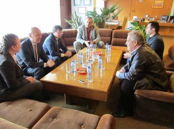 Кметът Мелемов се срещна с турския посланик Арамаз