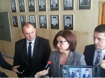 Министър Бъчварова в Смолян: Удовлетворена съм от работата на ОД МВР - Смолян