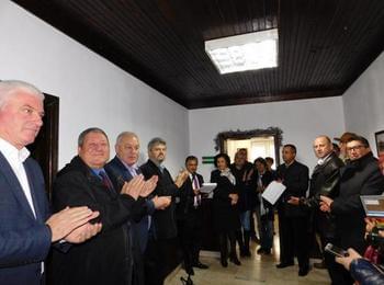 Министър Танева присъства на тържествено откриване на музеен кът посветен на Николай Хайтов в Хвойна