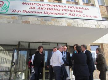  Министър Москов: В рамките на тази година болницата в Смолян ще има център за инвазивна кардиология