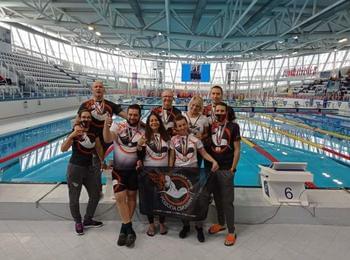 Ветераните на плувен клуб "Родопа" Смолян  завоюваха 20 медала на национален турнир