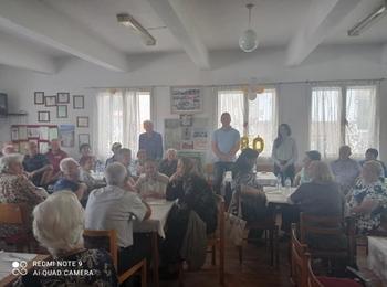Петя Михалевска се срещна с членове на пенсионерските клубове в Смолян