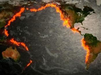 Тихоокеанският "огнен пръстен" се активизира