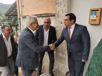Кметът Здравко Иванов посрещна гости от Турция за празника на Девин и минералната вода 