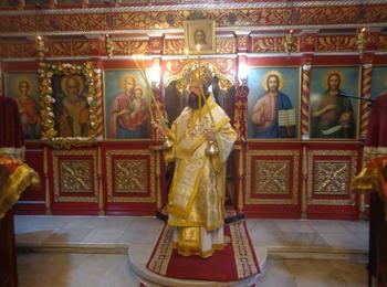 С архиерейска св. Литургия храм „Св. Атанасий” в Чепеларе отбеляза своя празник