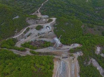 Снимка на деня!  Усилено строят пътя от Димарио до границата с България