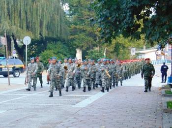 Военнослужещи от 101-ви алпийски батальон демонстрираха способностите си пред колегите си от Румъния