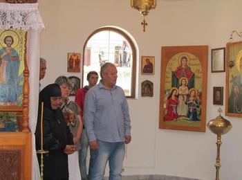 Кметът почете храмовия празник на „Св.св. Безсребреници Козма и Дамян” в манастир  „Св.Пантелеймон"