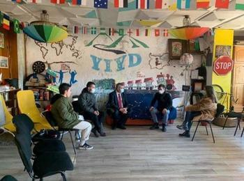 Емил Хумчев се срещна с представители на Сдружение „Млади изследователи за младежко развитие“