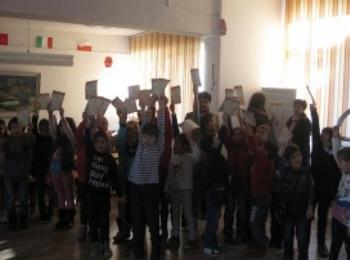 Първокласници от I СОУ в Смолян отбелязаха 100 дни от биенето на първия училищен звънец