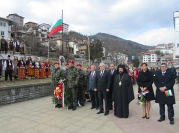  Смолянчани тържествено отбелязаха 141 години от свещената българска свобода