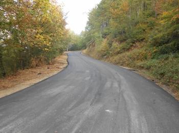 Ремонтираха пътят между селата Буково и Галище 