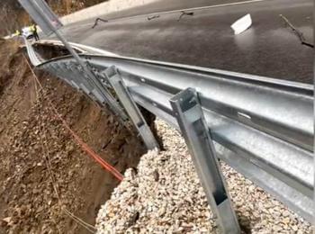 Започва укрепването на рухналата подпорна стена на пътя Кричим-Девин