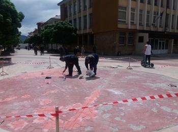 Започнаха  ремонтните  дейности на Стария център в Смолян