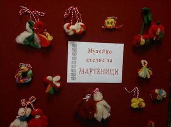 153 деца твориха в ателието за мартеници в музея