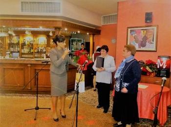 Д-р Дариткова поздрави членовете на Съюза на инвалидите в Смолян и подари апарат за кръвно налягане