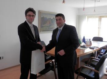Областният управител прие генералния консул на  Република Турция в Пловдив