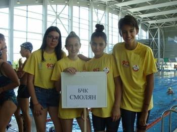 14 – годишната Мая Кисьова от Смолян вицешампион на България във водното спасяване   