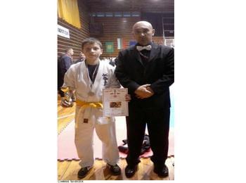 Медал за Филип Чукаров от национално първенство по карате