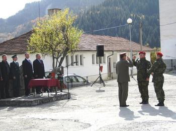 Военна клетва положиха 20 военнослужещи от 101-ви алпийски полк в Смолян