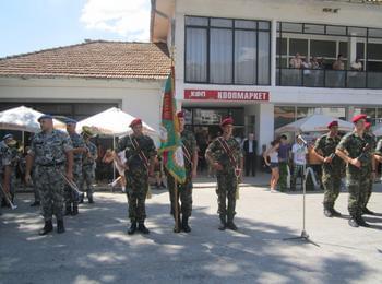101 алпийски батальон участва в тържествата в село Славейно