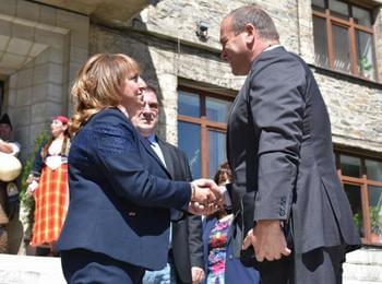 Кметът на Чепеларе посрещна официална делегация от Македония