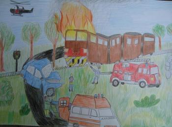 Приключи класирането от областния конкурс за детска рисунка „С очите си видях бедата”