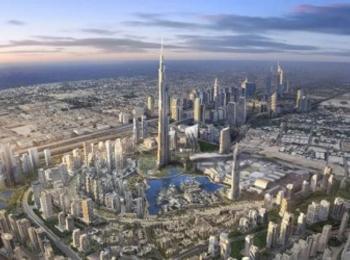 Откриват на най-високия небостъргач в света - кулата Бурдж Дубай 