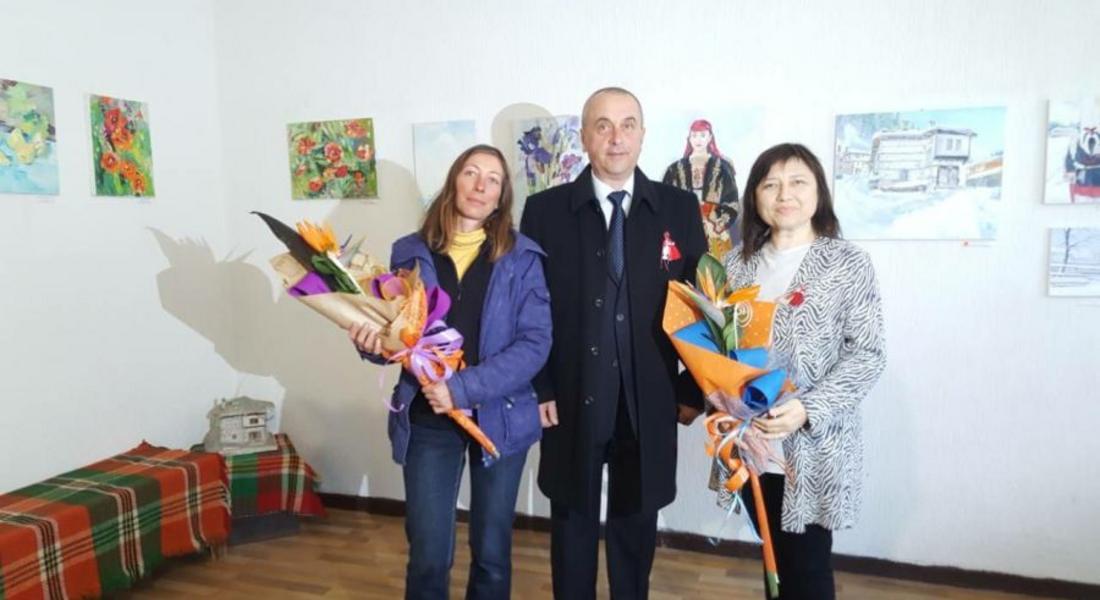  В  Широка лъка откриха  изложба-живопис и графика, посветена на Трети март   