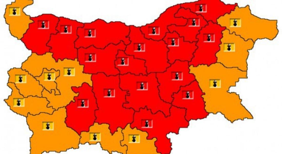 Рекордни и опасни жеги днес, промяната идва през нощта