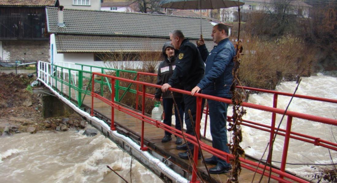 Заместник-министър Балабанов направи оглед на критичните точки в Смолян